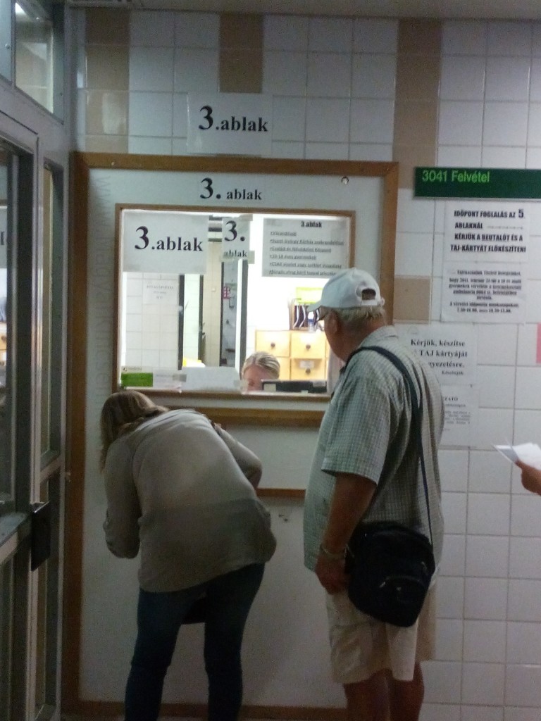 A székesfehérvári kórházban kicsit túlzásba vitték a tájékoztatást.