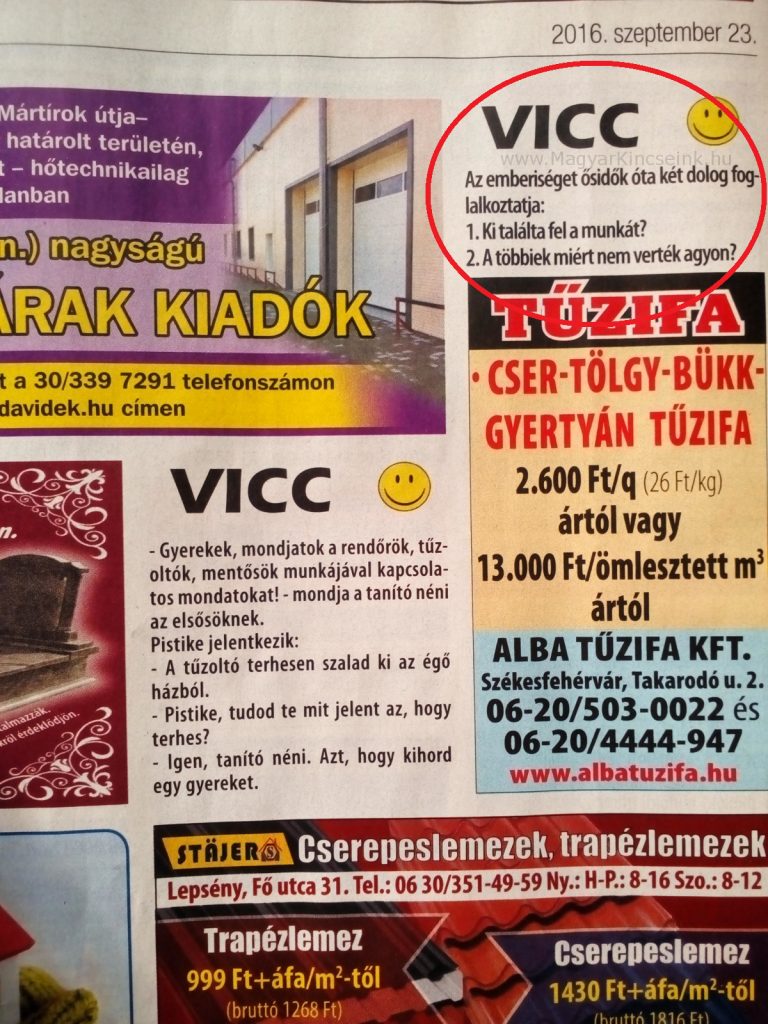 A szuperinfó depressziós tördelője visszatért